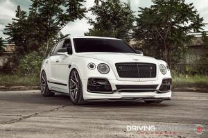 Bentley Bentayga by Driving Emotion on Vossen Wheels (VPS-315T) 2017 года